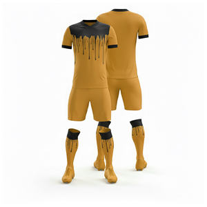 Tenue de football complète pour l'entraînement et la compétition, sublimée |   Tailles pour hommes, femmes et jeunes |   Vêtements de sport légers et à séchage rapide - Product Image 6