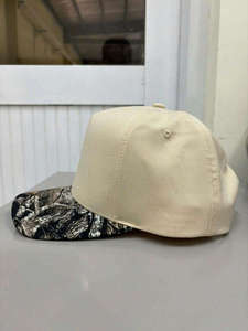 หมวกเบสบอลลายพรางสองสีแบบกำหนดเอง ผ้าฝ้าย 100% สีเบจ ลายพราง RealTree สไตล์วินเทจ หมวกทรงพ่อ หมวกเรียบง่ายสำหรับกิจกรรมกลางแจ้งและกีฬา - Product Image 2