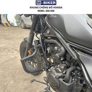 Cuadro Antivuelco Ph Kin Rebel 300 500 para Motocicleta - Cuadro Delantero Metálico Resistente a la Corrosión - Product Image 6