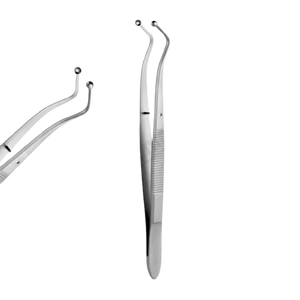 Pinzas dentales autoclavables Hemingway de 15cm, pinzas de acero inoxidable con agarre de algodón, instrumento dental Manual de Pakistán - Product Image 1