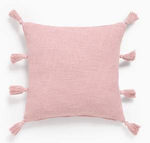 Nordic Cotton Solid Cushion <b>Cover</b> Decorative <b>Throw</b> Pillow <b>Cover</b> With Tassels Fringe Cotton Cushion Case for Couch <b>Sofa</b> Bed 18 - Product Image 2