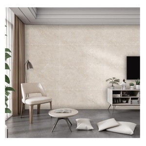 Azulejos de porcelana con acabado tallado en stock listo 600x1200 aspecto de mármol brillante duradero moderno antibacteriano lujo sala de estar Baño - Product Image 3