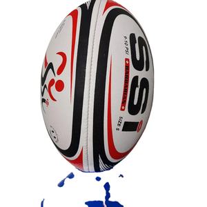 ลูกรักบี้เถื่อนขนาด3 5ตัวยางทนทานทนทานสำหรับทีมโรงเรียนคลับ - Product Image 1