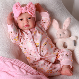 Muñeca Bebé Realista Carina de 20 Pulgadas de Babeside, Muñecas Bebé Reborn Adorables, Cuerpo de Vinilo Suave y Tela, Aspecto Realista, Venta al Por Mayor OEM - Product Image 4