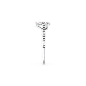 Bague solitaire REYES personnalisée en or massif 14 carats avec diamant de laboratoire HPHT CVD pour femme, certifiée IGI, bijoux fins en gros - Product Image 4