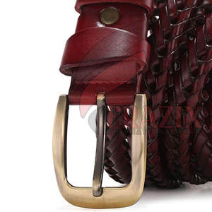 Cinturones de Cuero Vacuno Genuino de Primera Calidad, Diseño Exclusivo, Estilo Casual, Hebilla Cuadrada, Hechos a Medida, Duraderos y Ecológicos - Product Image 3