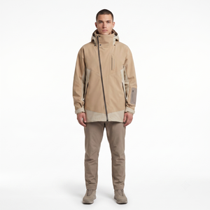Veste Softshell Imperméable à Capuche pour Homme, Style Techwear, Tailles 3XL et XS, Parka en Polyester avec Étiquette OEM pour Utilisation en Extérieur - Product Image 1