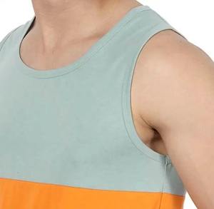 Débardeur Vintage en Coton Côtelé Respirant 140 g/m² pour Homme – Idéal Musculation et Gym - Product Image 4