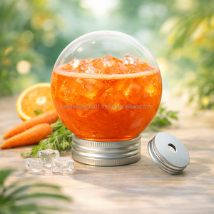 Bouteille en plastique transparente PET DC400-28 de 400 ml Emballage alimentaire et écologique pour les boissons - Product Image 1