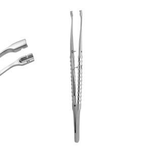 Pinzas de Sujeción Barth de 1.7 mm, Acero Inoxidable, Uso Dental Profesional Manual, 171 mm, Línea F, Hecho en Pakistán - Product Image 1