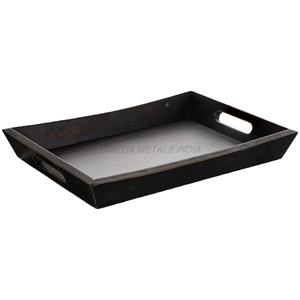 Juego de bandejas de madera personalizadas en color roble claro con forma redonda y acabado liso, ideal para servir aperitivos y decoración del hogar - Product Image 4