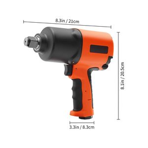 Llave de Impacto Neumática de 3/4 Pulgadas, 1870 lb-pie de Torque para Aflojar Tuercas, Pistola de Impacto Compuesta para Automóviles - Product Image 5