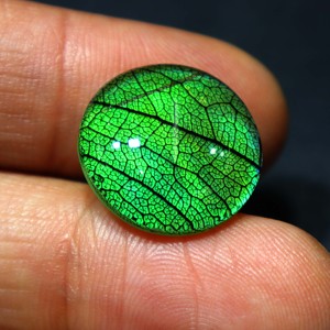 Monarch Butterfly <b>Opal</b> Doublet Handmade Monarch <b>Opal</b> Jewelry Green Fire <b>Opal</b> Stone Jewelry Fire <b>Opal</b> Doublet Monarch Gemstone - Product Image 4