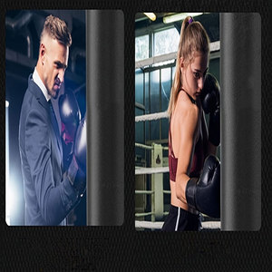 1 sac de frappe en tissu Oxford noir non rembourré avec gants, équipement d'entraînement de Taekwondo pour adultes, pour salle de sport à domicile, à suspendre - Product Image 4