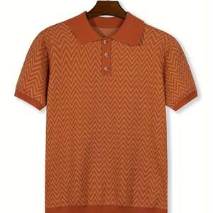 เสื้อโปโลชาย ดีไซน์ล่าสุด ราคาขายส่ง คุณภาพสูง สีสันปรับแต่งได้ สวมใส่สบาย คุณภาพสูง ผ้าฝ้าย 100% แขนสั้น - Product Image 3