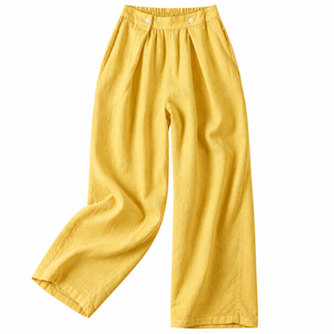 Full Length <b>Linen</b> Pant Beautiful Classic Long Pants Straight Leg Pant <b>Linen</b> Trouser Made With 100% <b>Linen</b> Made by Zed Aar Export - Product Image 4