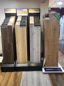 Moderno respetuoso con el medio ambiente Vietnam Trendy SPC interior antideslizante PVC Co-extrusión diseño impermeable madera plástico compuesto ignífugo - Product Image 3