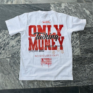 Camisetas de Hombre de Mezcla de Poliéster/Algodón de Alto Gramaje, con Gráfico Personalizado en la Parte Delantera, Estilo Urbano, Corte Regular, Impresión Serigrafiada, para Uso Diario - Product Image 2