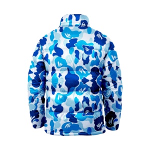 Men’s Plus Size Hooded Puffer <b>Jacket</b> Winter <b>Waterproof</b> Windproof Cotton <b>Padded</b> Zip-Up Wholesale - Product Image 2