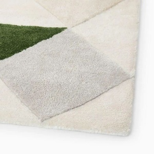 Alfombras excavadas a mano 100% lana alfombra personalizada moderna suelo sala de estar alfombras para decoración de Casa de Villa - Product Image 5
