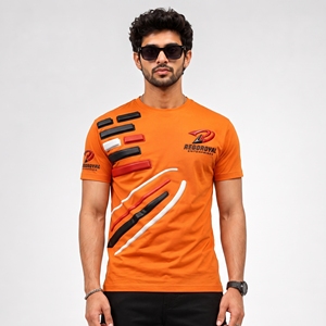 Camiseta Casual para Hombre, Estilo Fácil de Combinar, con Estampado en Relieve, Moderna, Tejido Transpirable, Cómoda para el Día a Día - Product Image 6