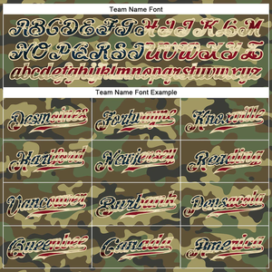 Camouflaged Printing Baseball Jersey Custom Team Name Color Number Sponsor Quick Dry Moisture Wicking Breathable Softball Shirts - Product Image 6