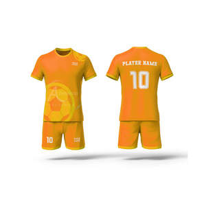 Uniforme de Fútbol de Alta Calidad, Malla de Poliéster Resistente, Jersey y Pantalones Cortos Sublimados, Ropa Deportiva Personalizada para Equipos, Fabricación OEM - Product Image 2
