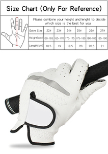High Quality Non-slip Lightweight PU Golf <b>Gloves</b> Breathable Sports Cycling Left Right Hand Hook Loop Closure <b>SILVER</b> SEA SPORTS - Product Image 4