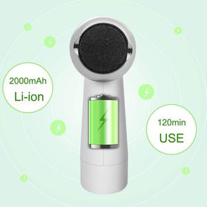 Ponceuse électrique pour pieds, exfoliant à vide, éliminateur de callosités, appareil de soin des pieds avec forte aspiration et élimination automatique des peaux mortes - Product Image 1