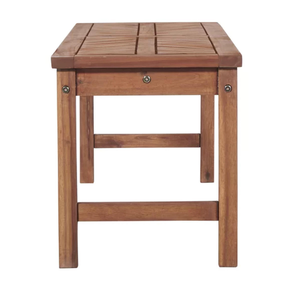Classic Wooden Stool <b>Bench</b> Backless <b>With</b> Minimalist Design for Garden <b>Set</b> Furniture Decoration - Product Image 3