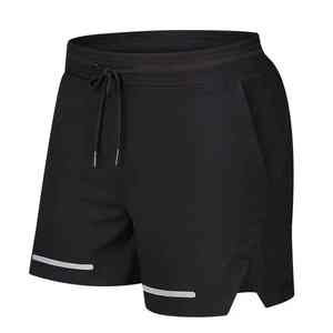 Shorts de sport pour hommes, séchage rapide, tissu extensible quadridirectionnel, poches latérales, été, course à pied, fitness, marathon, entraînement - Product Image 3