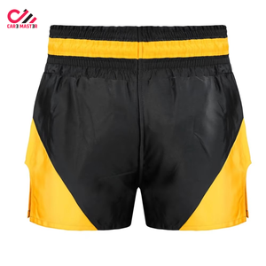 2026 OEM Men's Muay Thai Boxing Training Shorts Customized Printed Adult Martial Arts Wear Wholesale Stain Shorts with Oem - Product Image 3