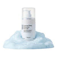 Factosquare [OEM/ODM] Nettoyant enzymatique profond au squalane pour peaux grasses/sèches/tous types de peaux, sans parfum ni parabène, liquide 500ml avec pompe