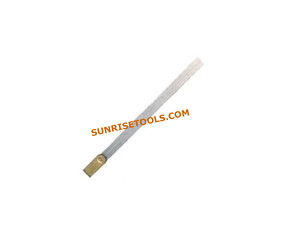 Stainless Steel Irregular Jewelry Pendulum Rod Single End <b>Pick</b>-<b>Up</b> <b>Tool</b> with Brass Tip for Precision Handling - Product Image 2