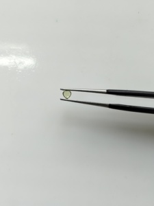Peridoto natural de 3 mm en forma de corazón, piedra preciosa suelta de la mejor calidad para la fabricación de joyas - Product Image 3
