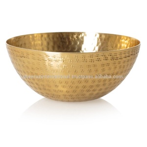 ชามโลหะสแตนเลสสีเงินสำหรับตกแต่งคริสต์มาสโรงแรมร้านอาหาร - Product Image 5