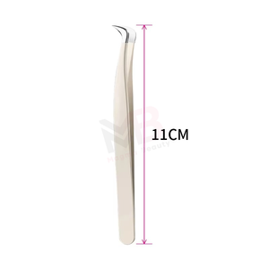 Pince à extensions de cils pour artistes et stylistes, idéale pour le salon de maquillage, pince à cils marque privée - Product Image 3