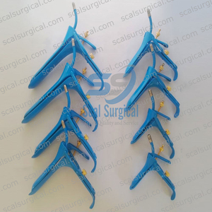 เครื่องมือตรวจภายในช่องคลอดแบบสเปคูลัมยี่ห้อเกรฟส์ รุ่นขายดี พร้อมท่อระบายควัน ทำจากสแตนเลส สำหรับนรีเวชวิทยา - Product Image 3