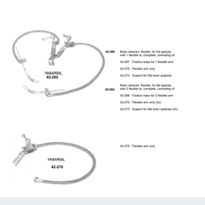 Sistema de Retracción Autoretráctil Leyla |   Instrumento Quirúrgico de Neurocirugía |   Acero Inoxidable - Product Image 2