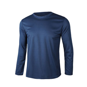 Long-Sleeve Sports T-Shirt, Lightweight, Breathable, Moisture-Wicking, Quick-Drying Fitness Wear men surfing uv rash guard - Product Image 1