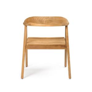 Chaise de salle à manger en teck de qualité supérieure, résistante aux intempéries, mobilier de jardin pour l'hôtellerie et l'usage commercial - Product Image 3