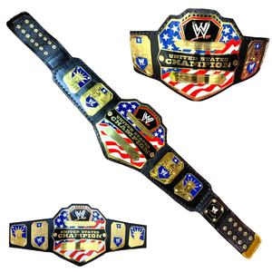 Cinturón de Campeonato de Peso Pesado de Estados Unidos, Hebilla de Acero Dorado de 2 mm, Tamaño Personalizado, Manual ANAAIF - Product Image 2