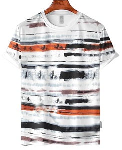 Impression par sublimation personnalisée de qualité supérieure coupe régulière quantité minimale de commande bas 65% coton, 35% polyester T-shirt GSM 180 pour hommes du Bangladesh - Product Image 6