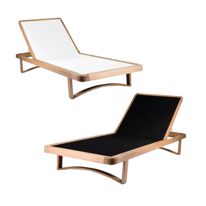 Tumbona de teca al aire libre, tumbona ajustable, tumbona de ocio, precio al por mayor - Product Image 5