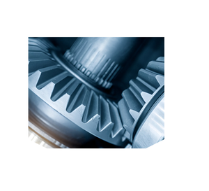 Engrenages coniques droits durcis de qualité export, durables, pour équipements et machines industriels à couple élevé, disponibles à la vente - Product Image 1