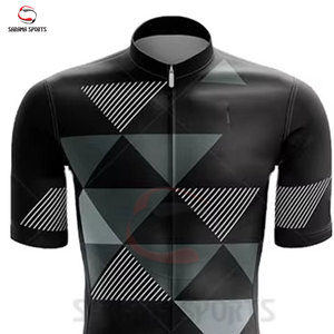 Traje de Ciclismo Personalizado de Alta Calidad al por Mayor de Fábrica, Traje Deportivo de Manga Corta con Estampado Sublimado para Hombre - Product Image 2
