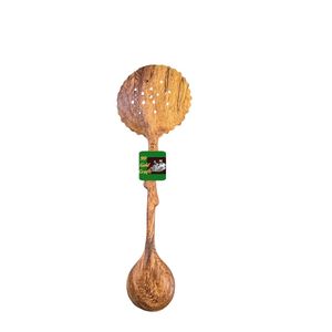 High Quality Eco-Friendly Walnut Shaped Wood Spoon Cute Reusable Spoon Long handle <b>Portable</b> Top Sale Factory Bulk Price - Product Image 5