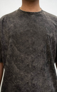 T-shirt ample délavé pour homme - Style rétro - Coton jersey épais - Esthétique délavée unique - Indispensable pour le look urbain - Product Image 4