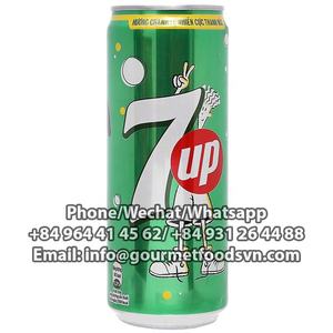 Basique — canette de boisson gazeuse 7UP, 330ml, boissons carbonées du Vietnam et vente en gros - Product Image 2