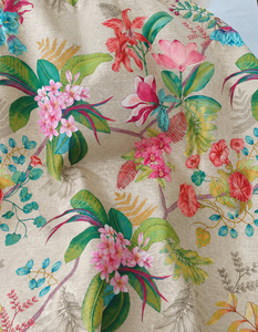 Tela de Sarga 100% Algodón Estampada con Diseño Floral de Girasoles para Camisas, Vestidos y Prendas - Product Image 3